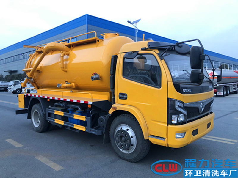 東風(fēng)福瑞卡10方清洗吸污車一體罐